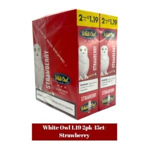 White Owl Cigarillos 1.19 2pk-15ct
