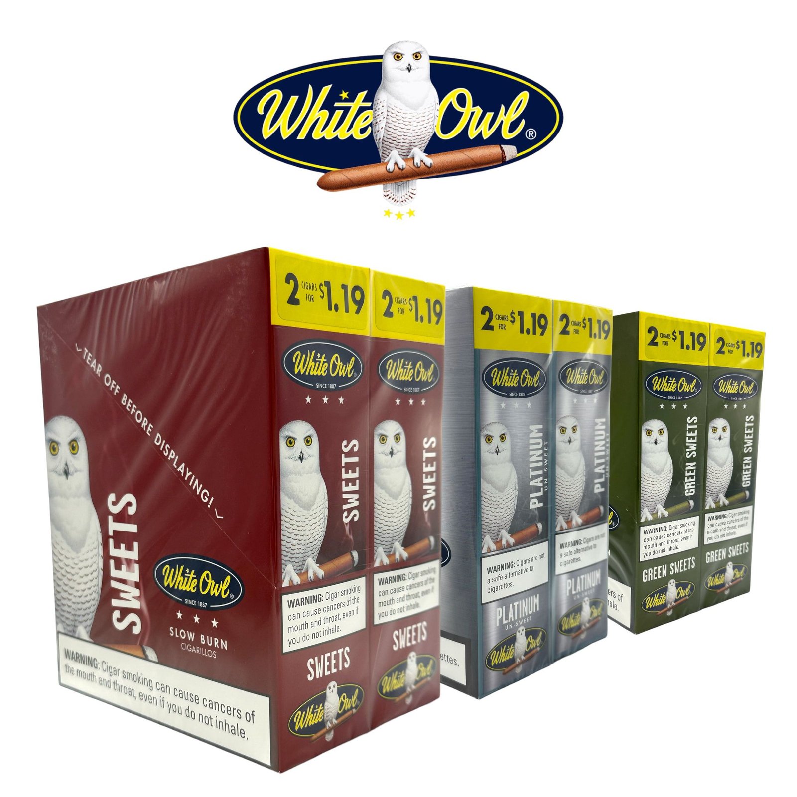 White Owl Cigarillos 1.19 2pk-15ct - Image 11