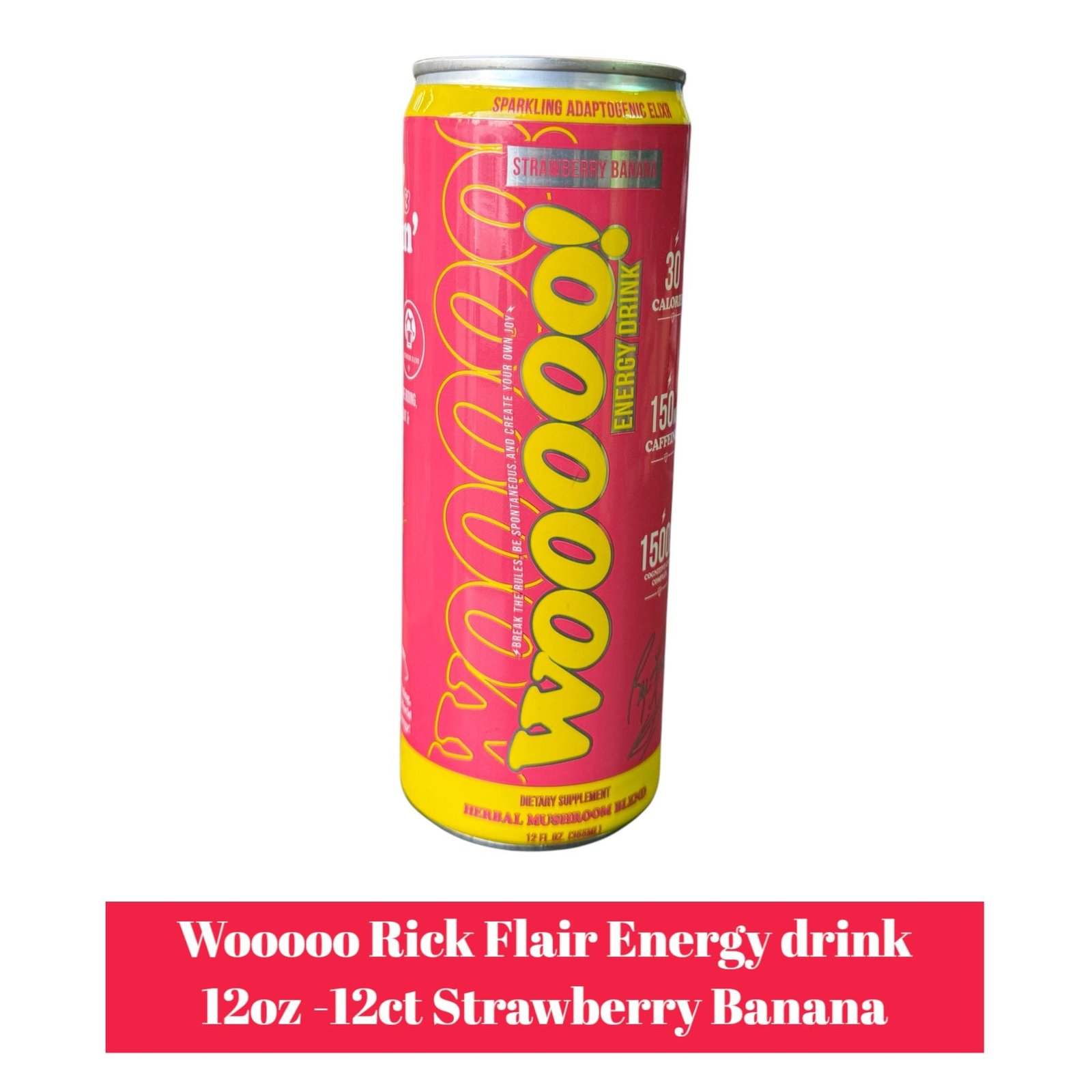 Wooooo Ric Flair Energy Drink 12oz- 12ct - Image 4