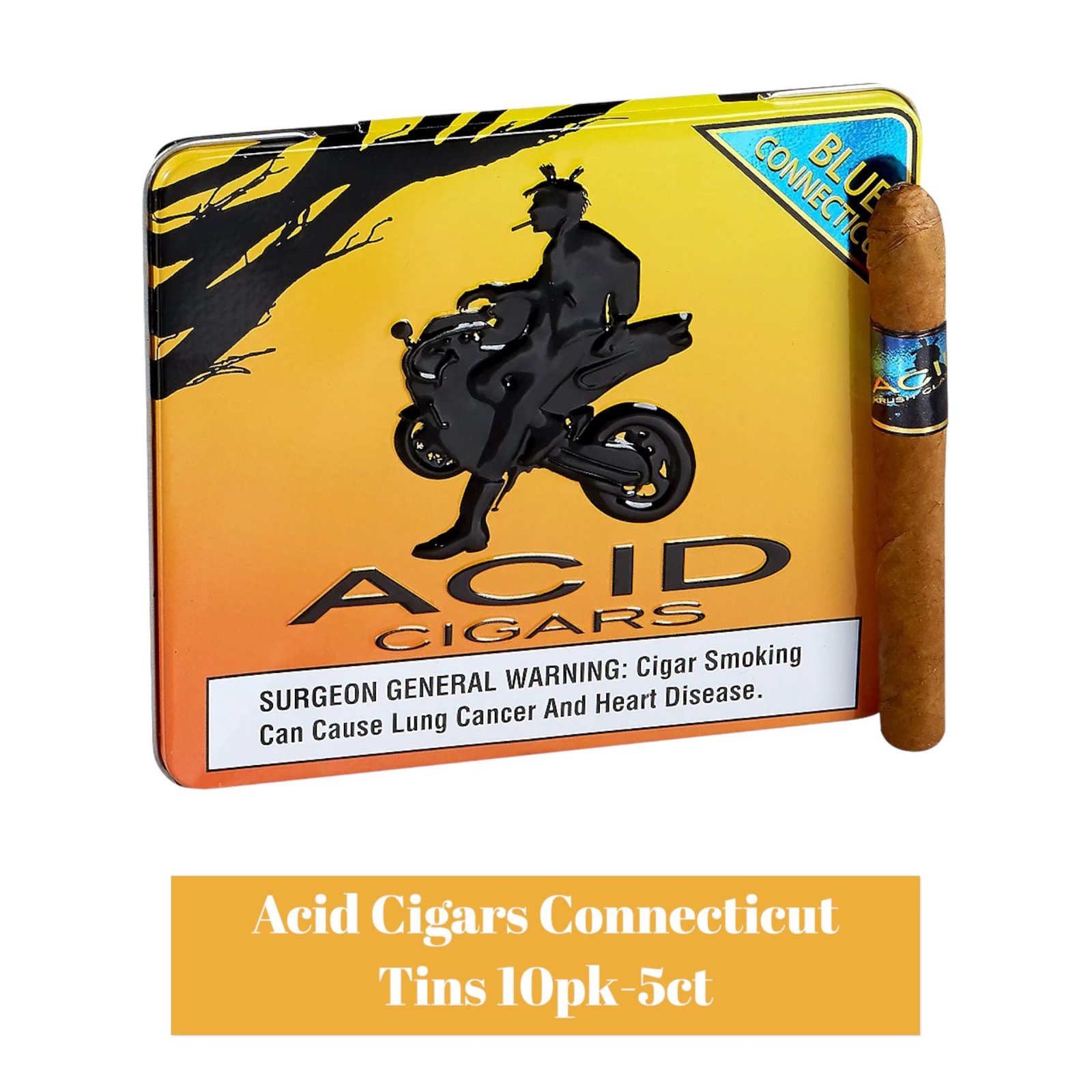 Acid Cigars Connecticut Tins 10pk-5ct - Image 2