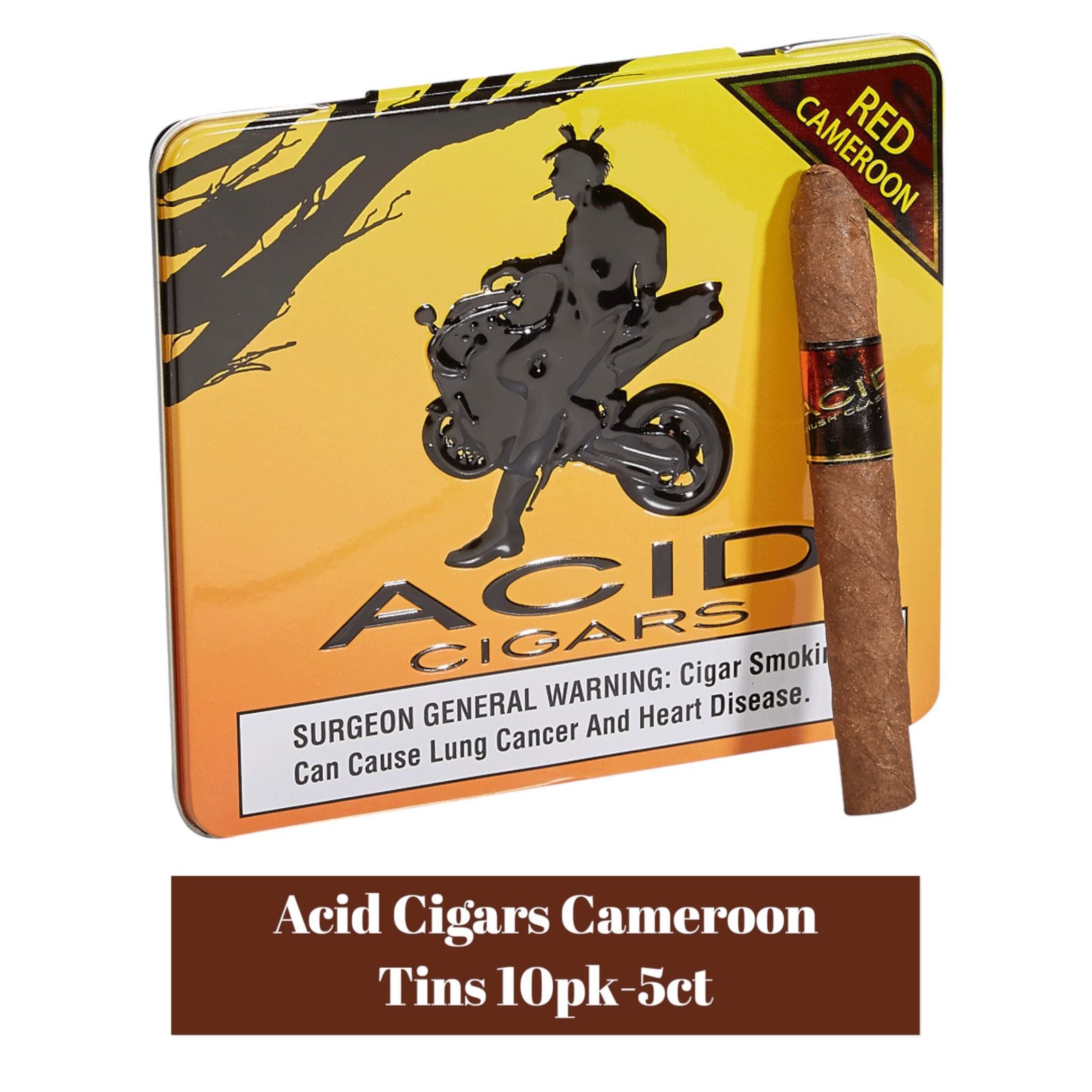Acid Cigars Cameroon Tins 10pk-5ct - Image 2