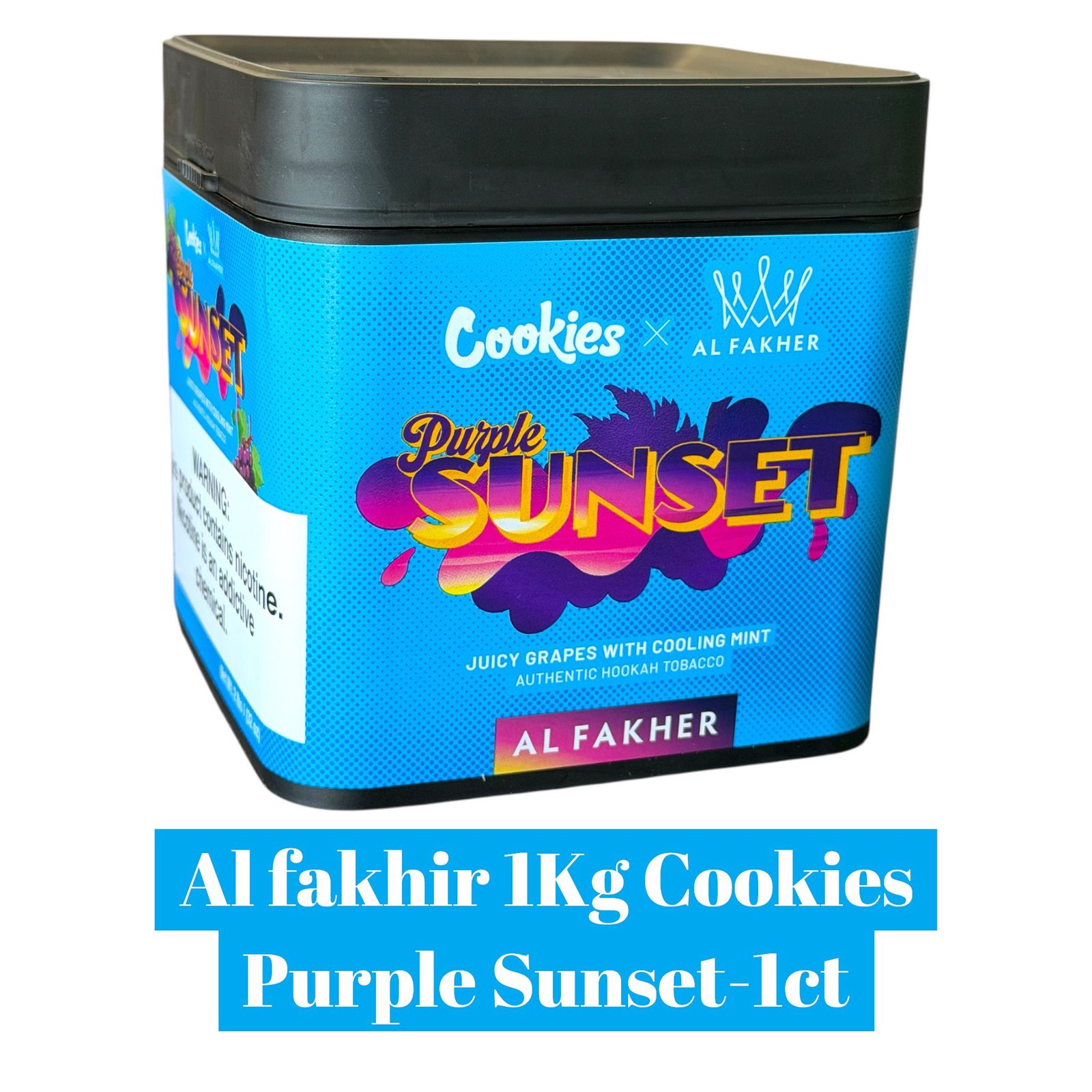 Al Fakhir x Cookies - 1kg Hookah Tobacco 1ct - Image 3