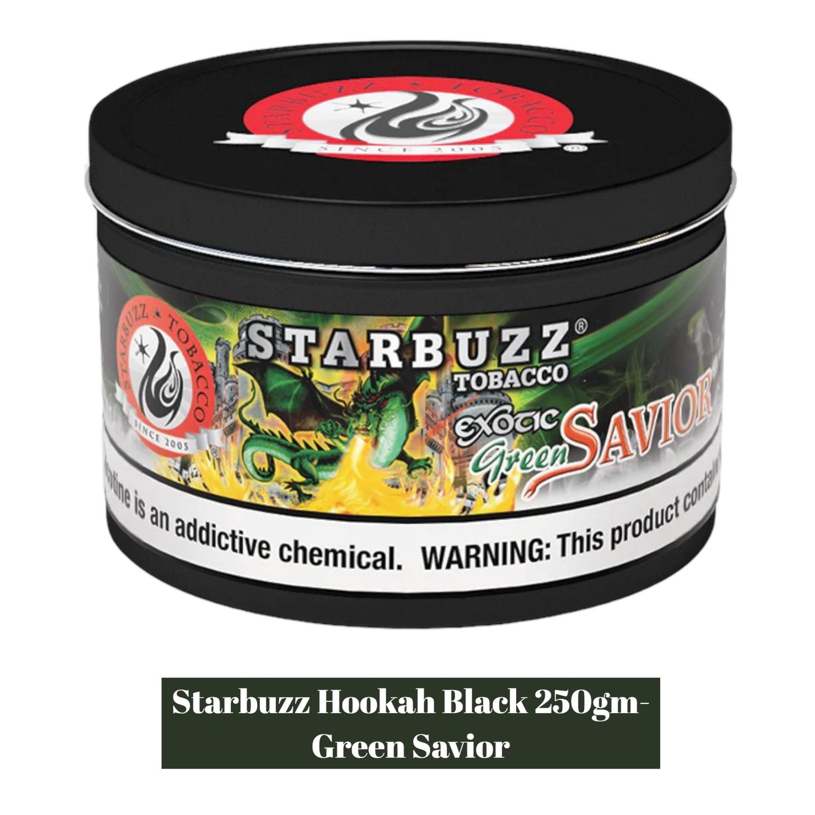 StarBuzz 250g Can Black-1ct - Image 3