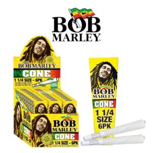 Bob Marley 11/4 Cone 6pk- 32ct