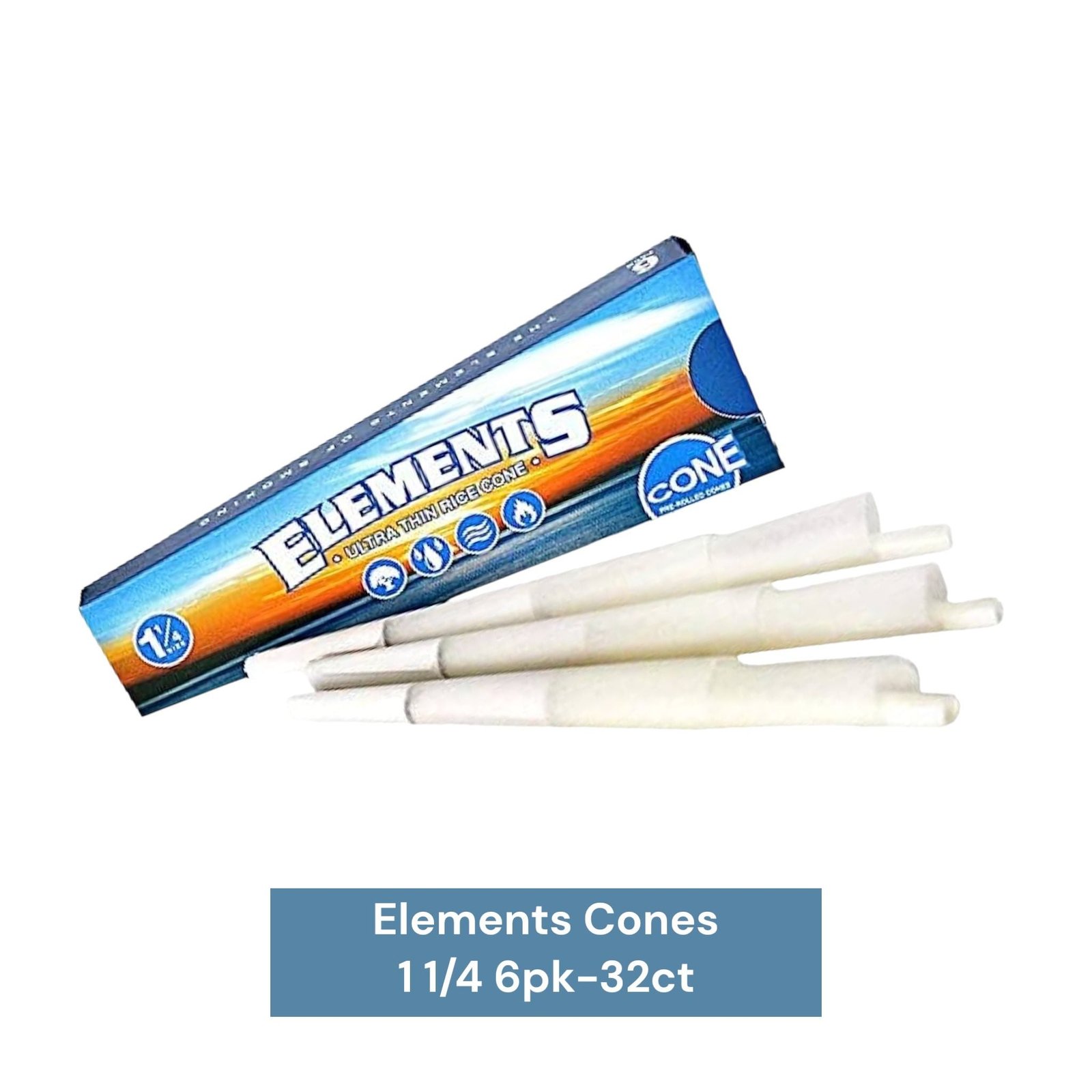 Elements Cone 1 1/4 6pk-30ct - Image 2
