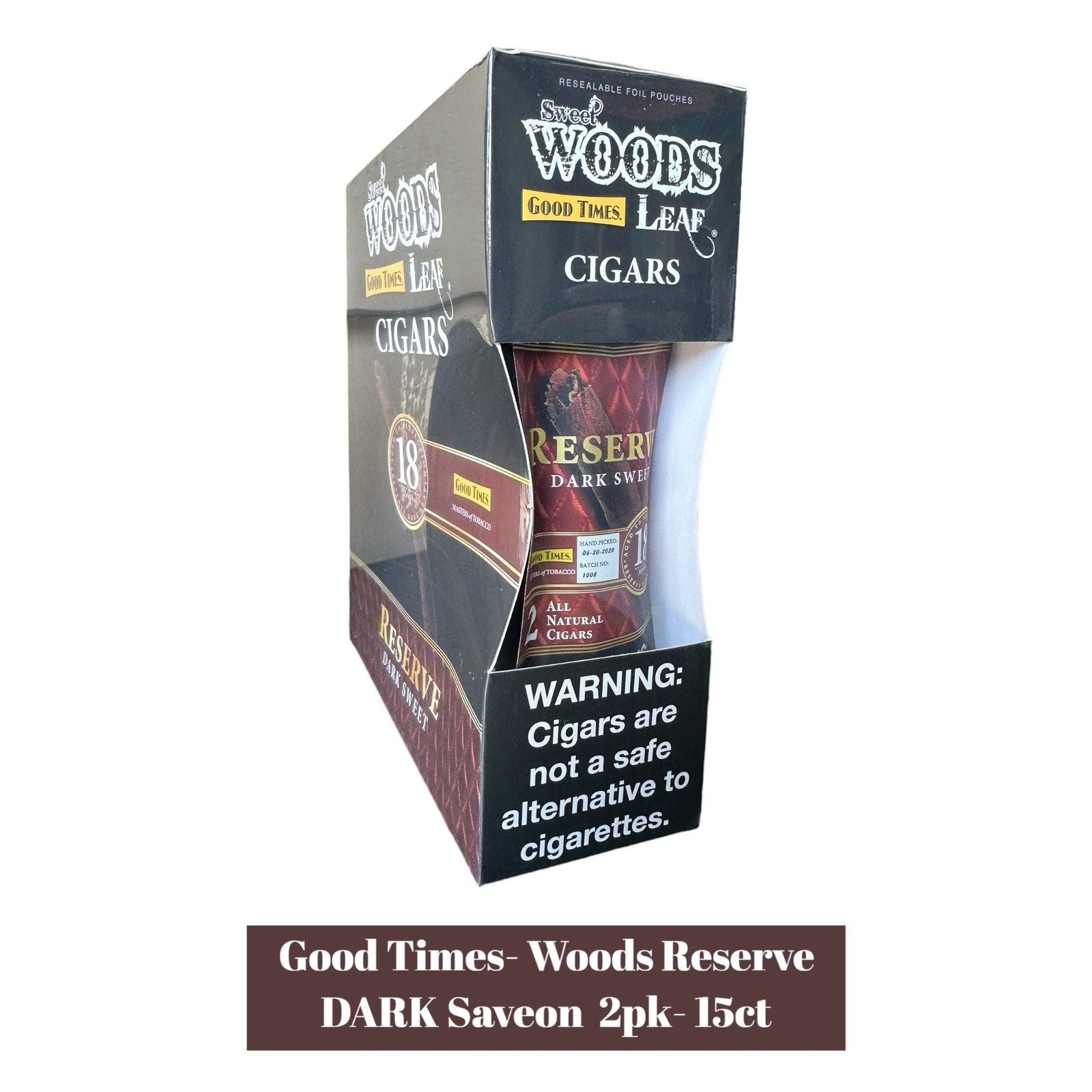 Good Times- Woods Reserve Saveon 2pk- 15ct - Image 2