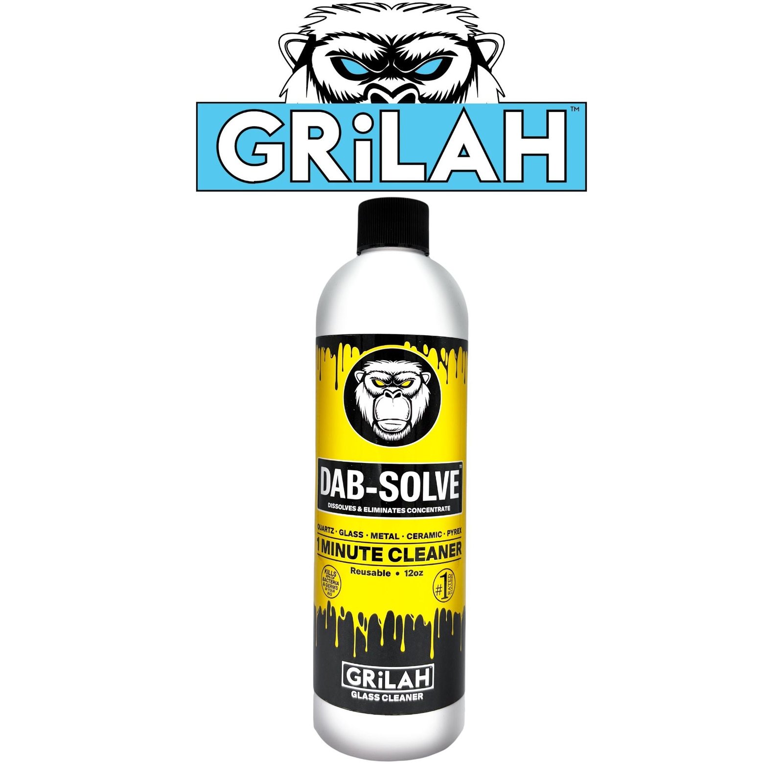 Grilah Cleaner 12oz Dab Solve-1ct