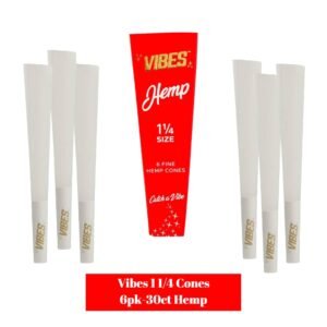 Vibes 1 1/4 Cone 6pk-30ct