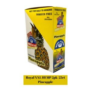Royal XXL Hemp Blunt Wraps 2pk- 25ct