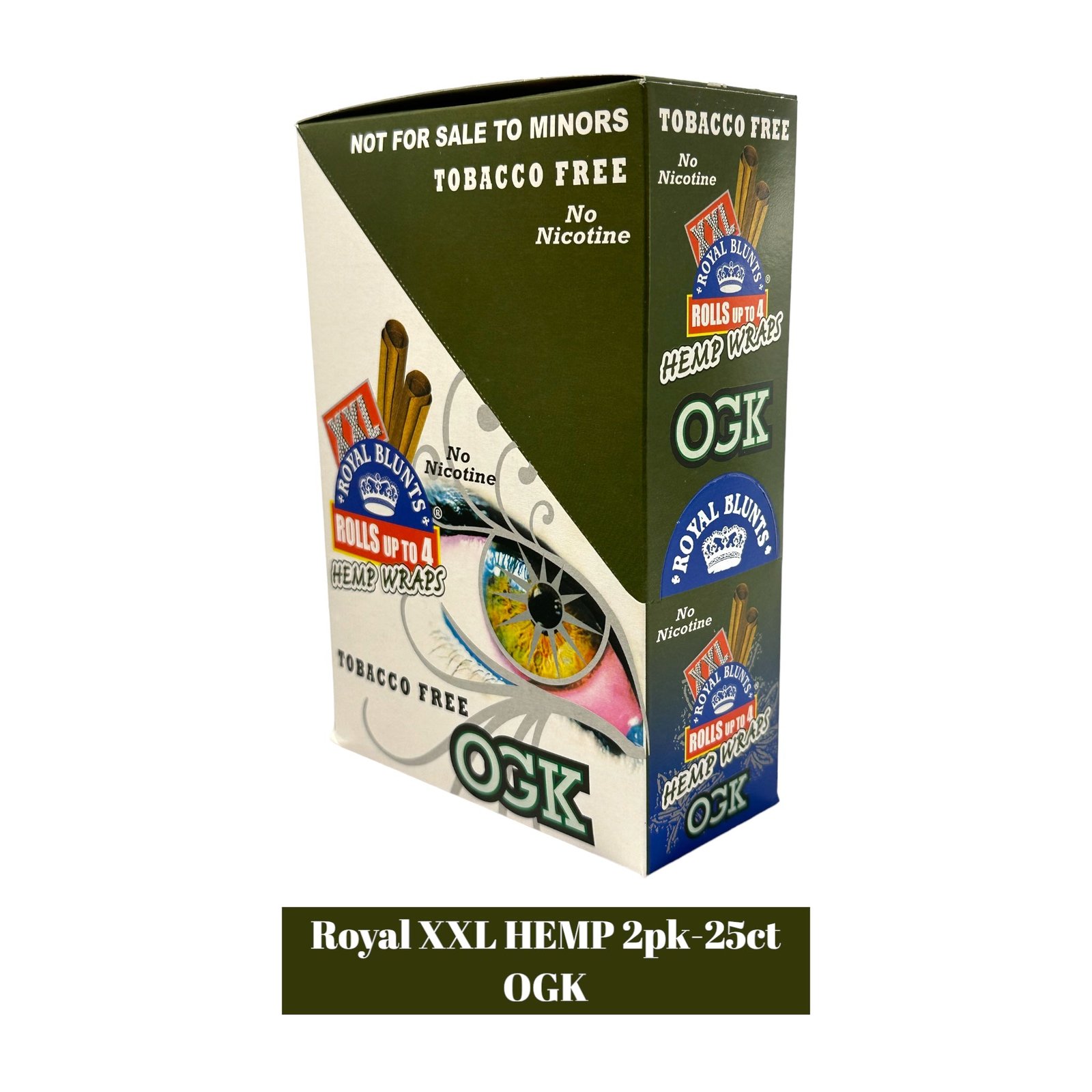 Royal XXL Hemp Blunt Wraps 2pk- 25ct - Image 6