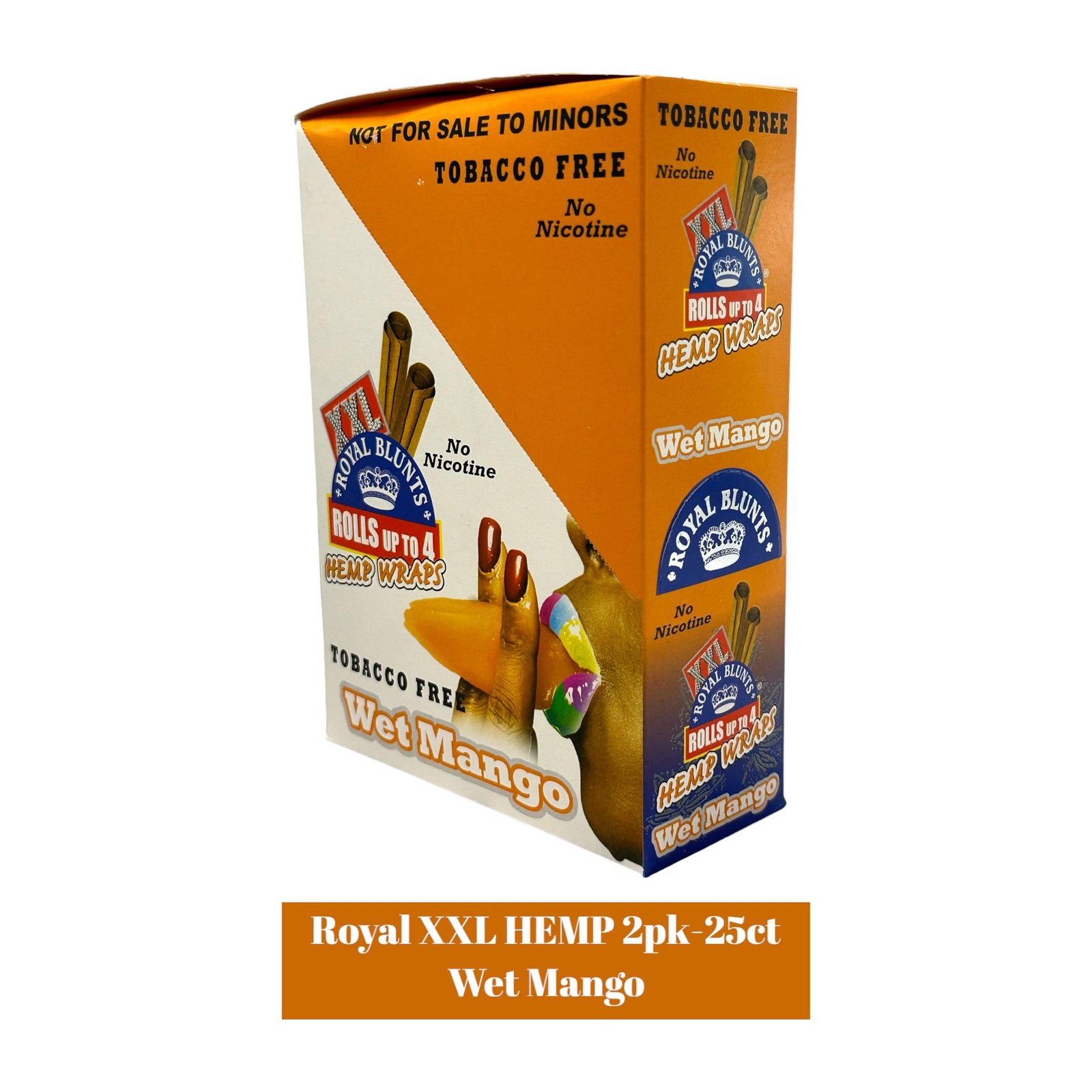 Royal XXL Hemp Blunt Wraps 2pk- 25ct - Image 8