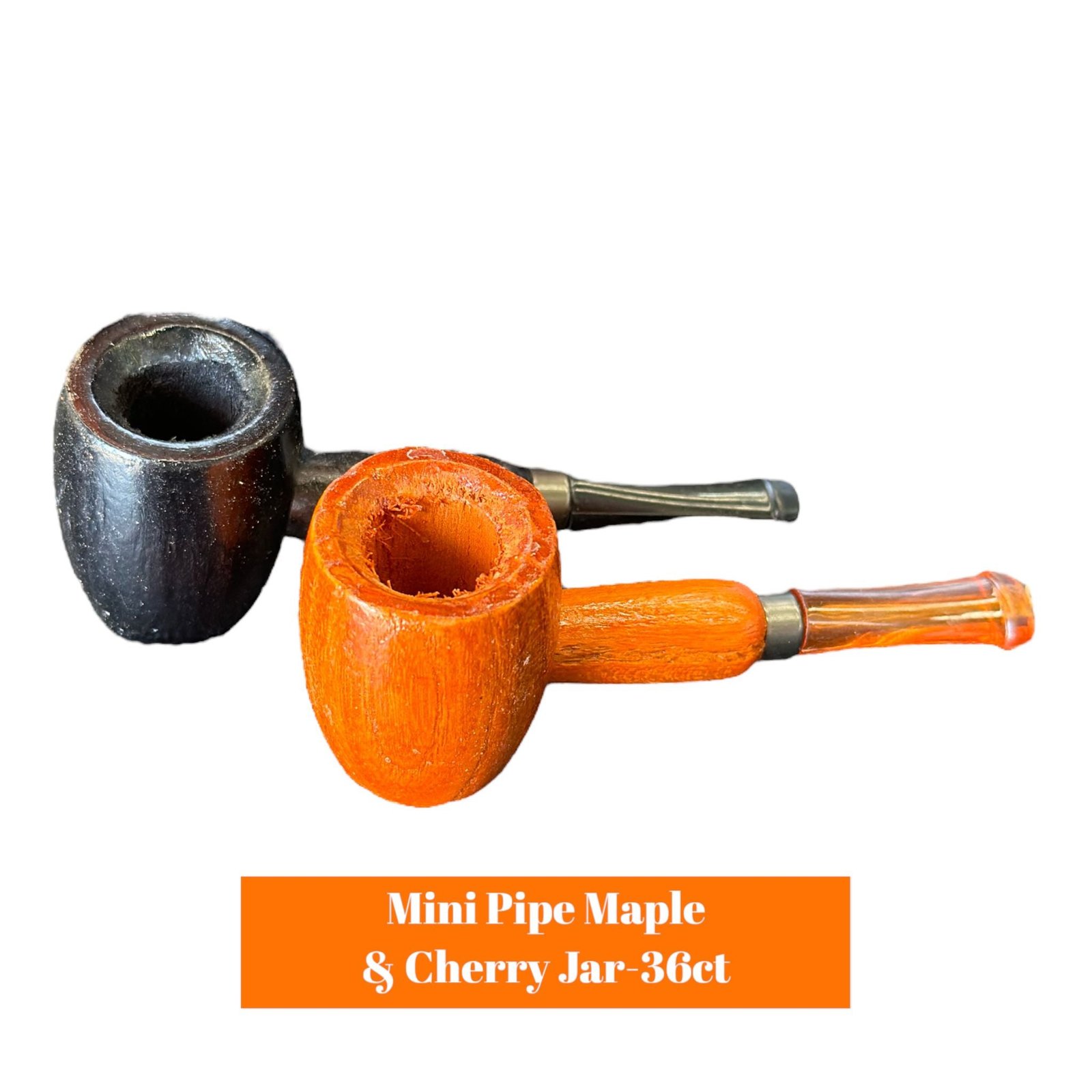Mini Pipe Maple & Cherry Jar- 36ct - Image 2