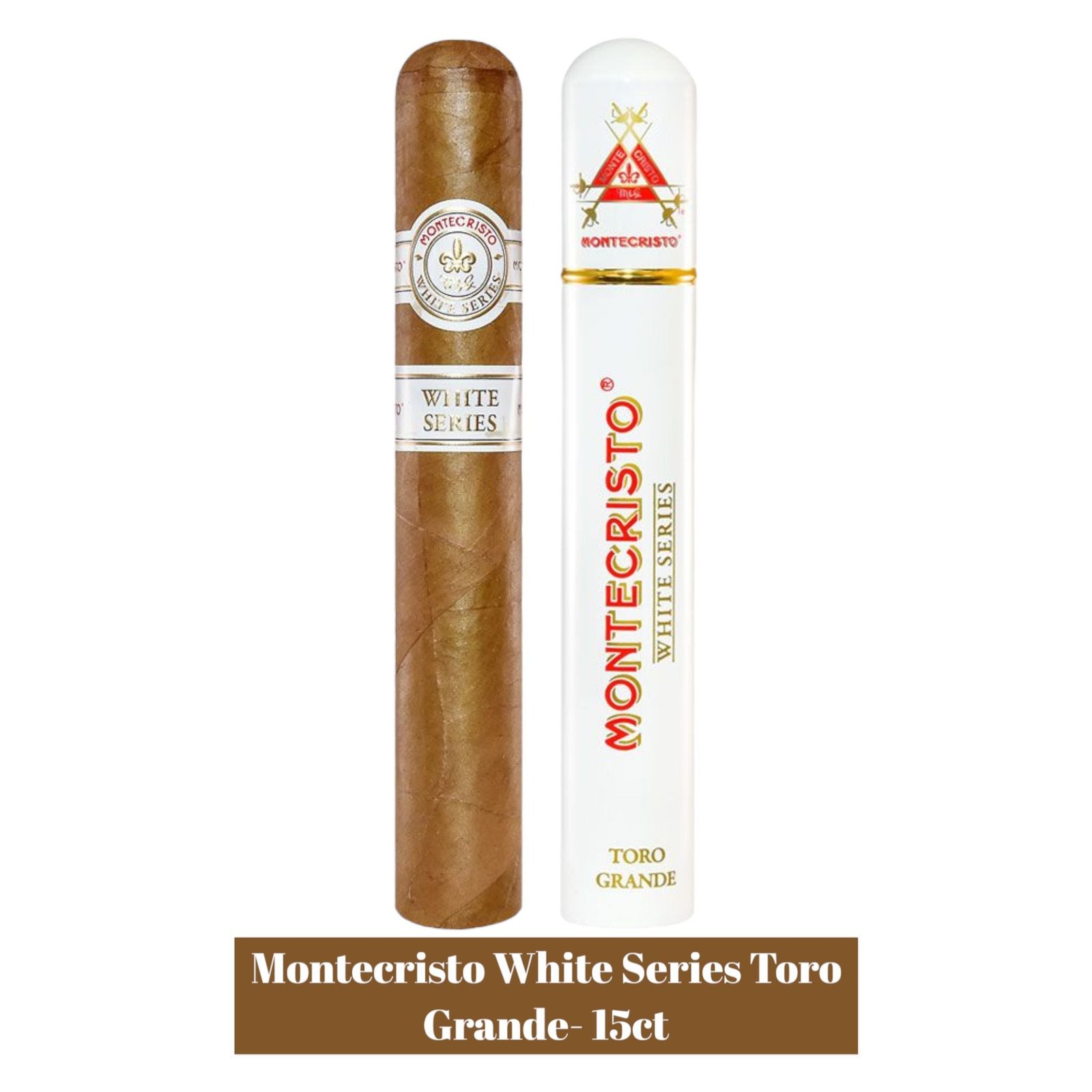 Montecristo White Series Toro Grande- 15ct - Image 2