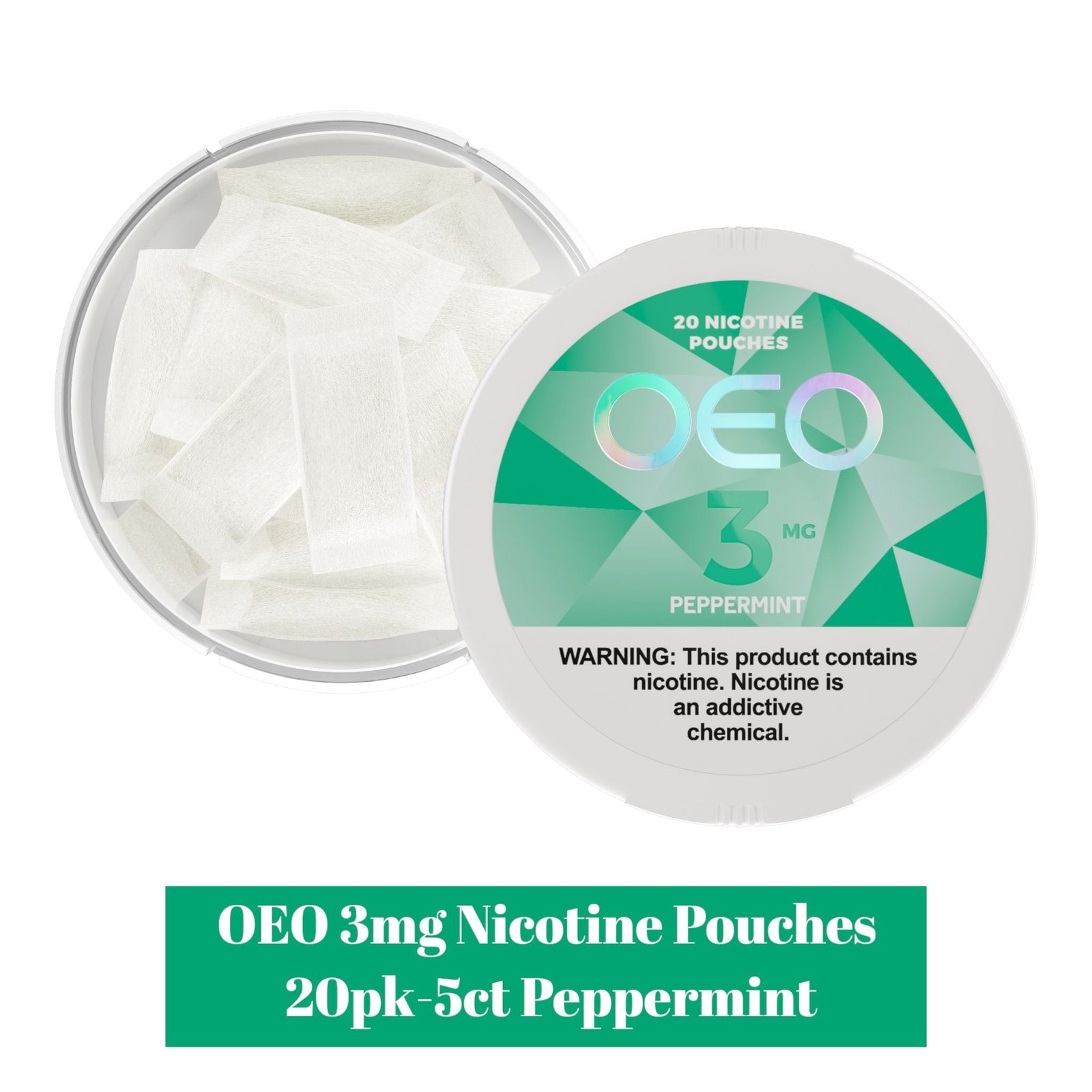 OEO Nicotine Pouch 3mg 20pk- 5ct - Image 8