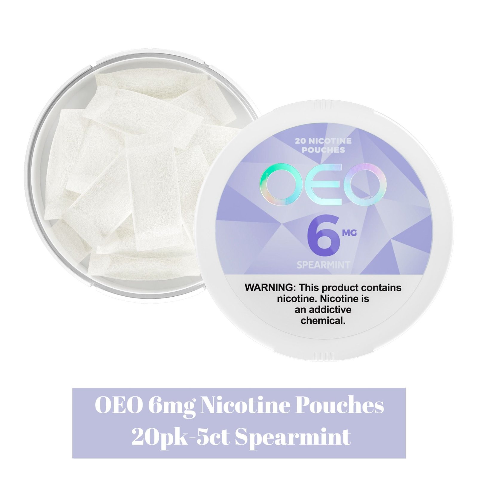 OEO Nicotine Pouch 6mg 20pk- 5ct - Image 3