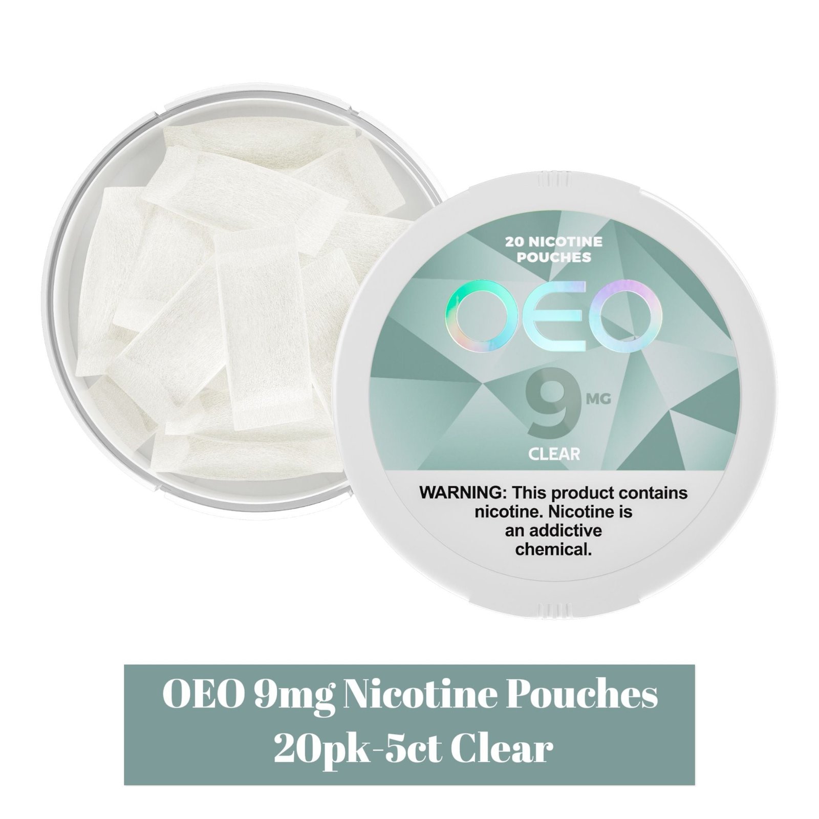 OEO Nicotine Pouch 9mg 20pk- 5ct - Image 2