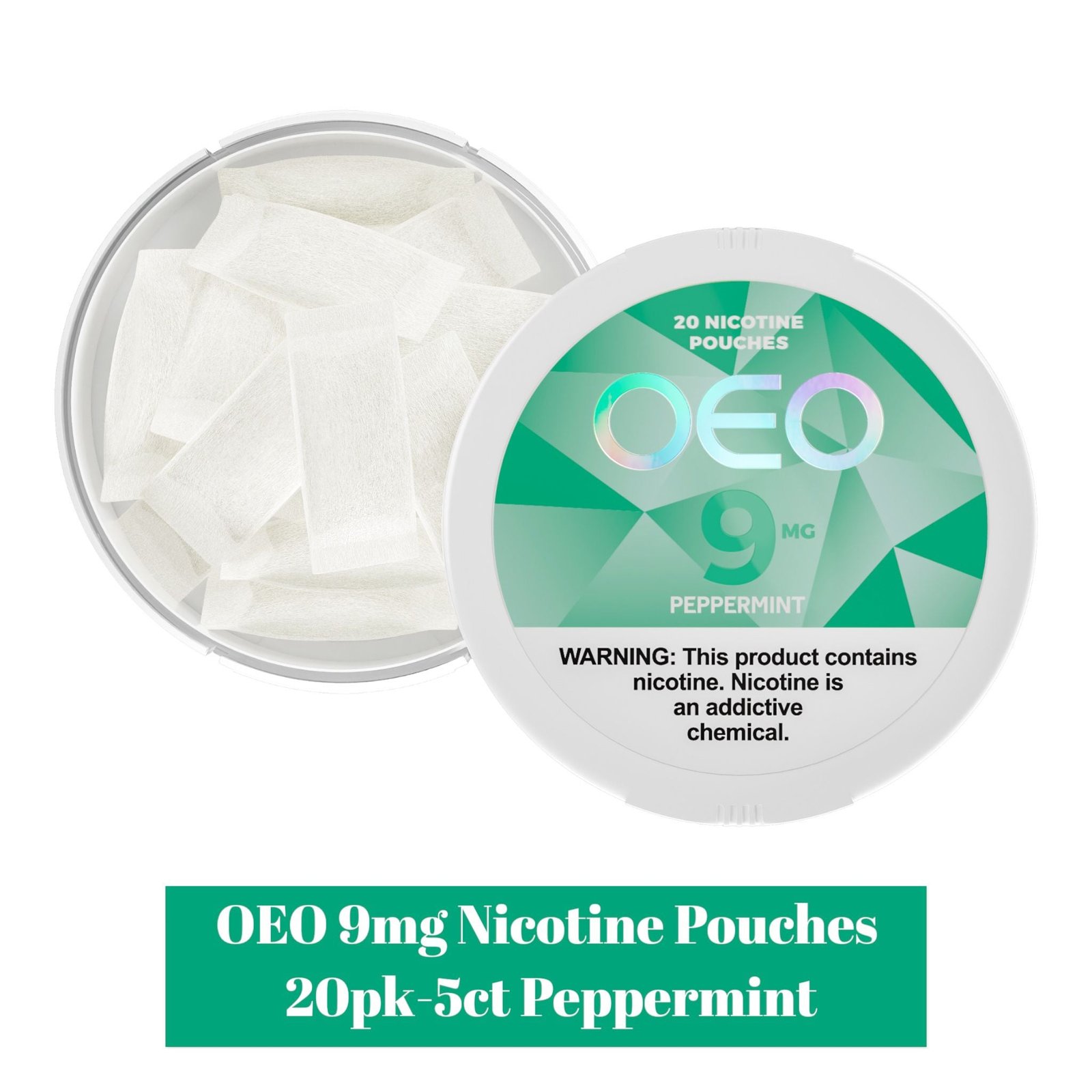 OEO Nicotine Pouch 9mg 20pk- 5ct - Image 4