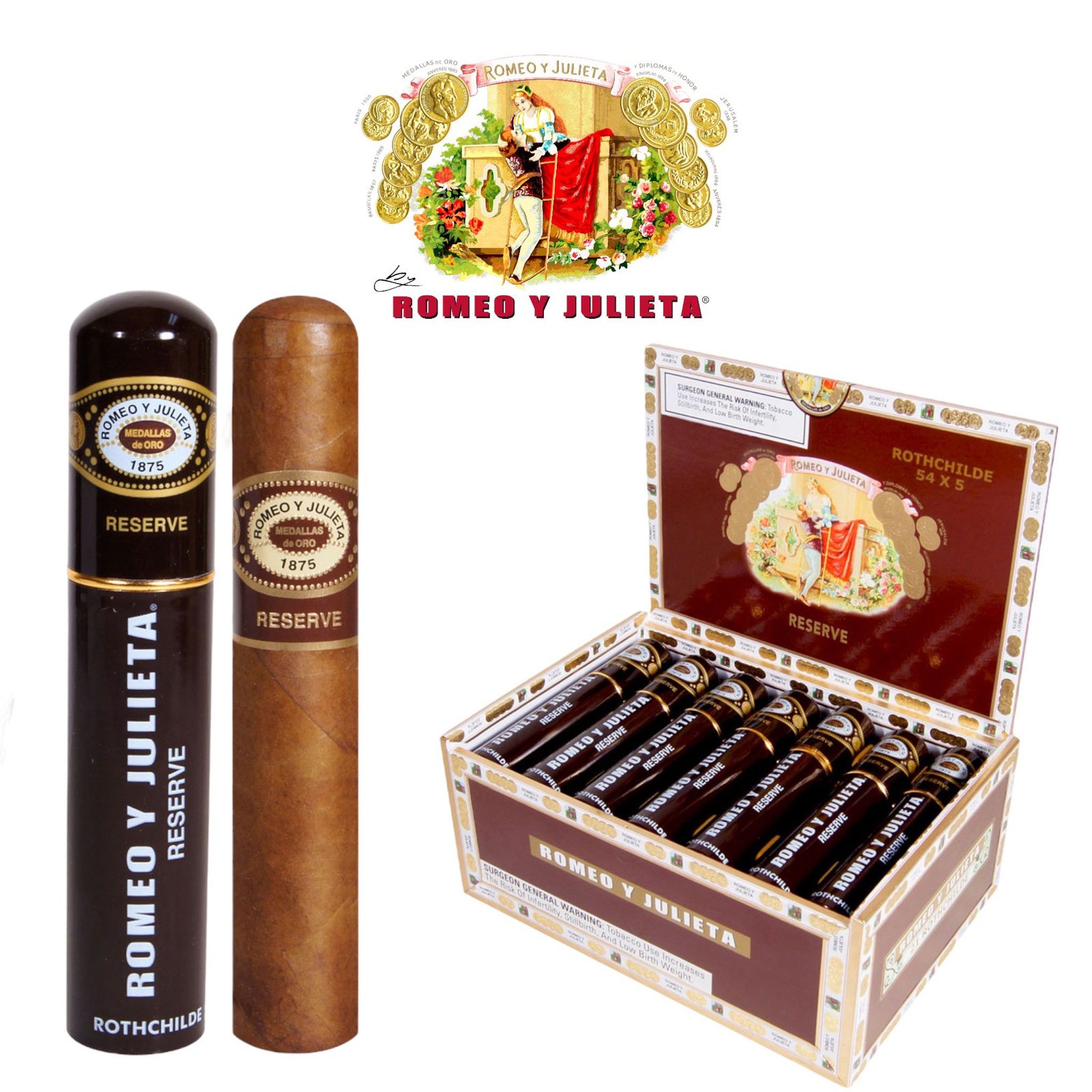 Romeo & Juliet Reserve Rothschillds-21ct