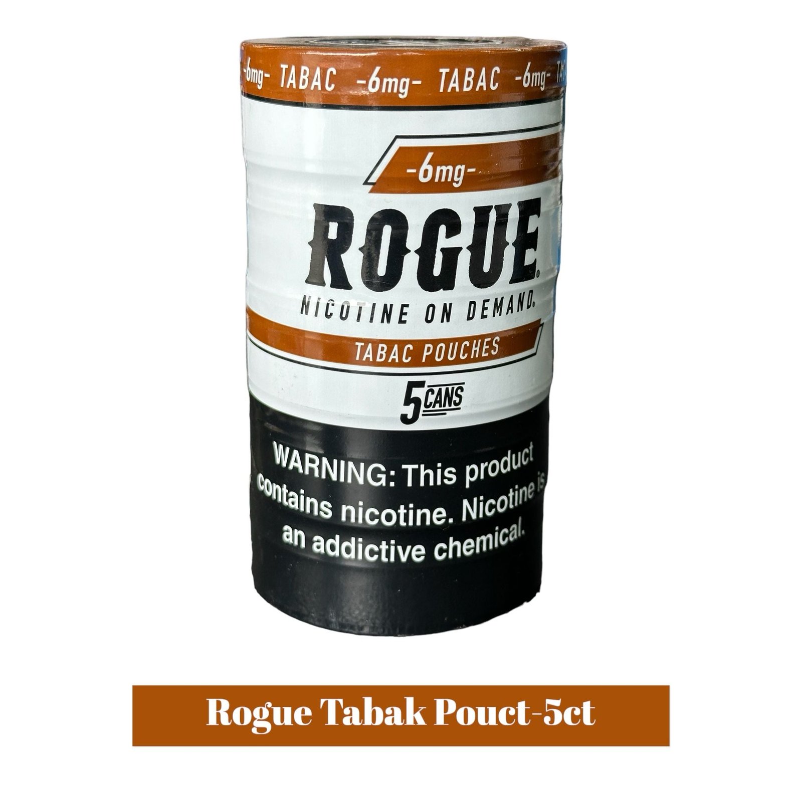 Rogue Nicotine Pouches Non Flavor - 5ct - Image 2
