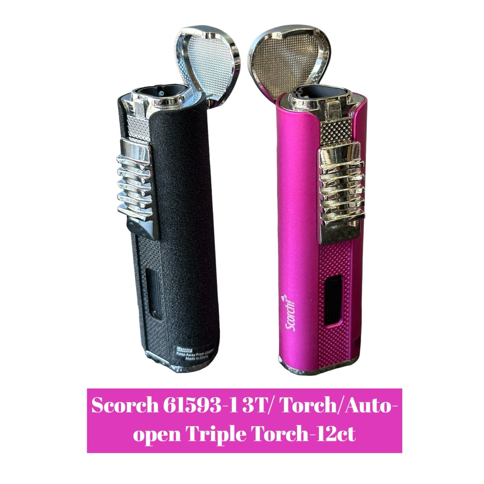 Scorch 61593-1 3T/ Torch/Auto-open Triple Torch -12ct - Image 2