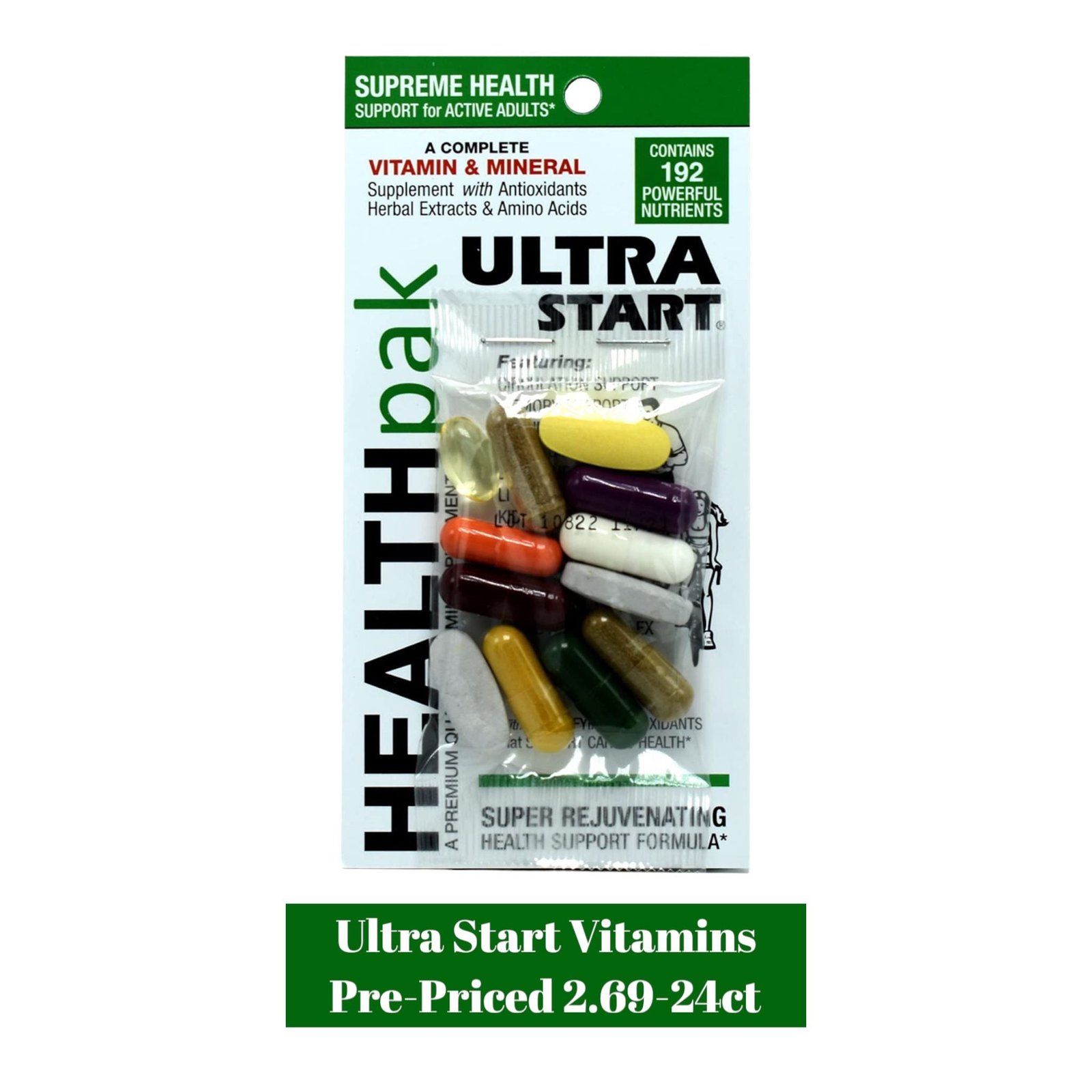 Vitamin And Mineral Pak - 24ct - Image 4