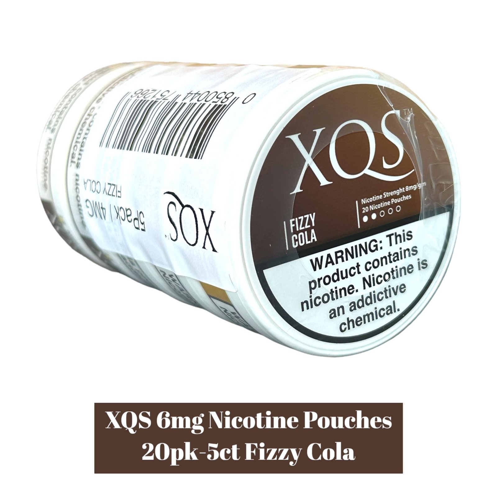 XQS Nicotine Pouches 6mg 20pk- 5ct - Image 4