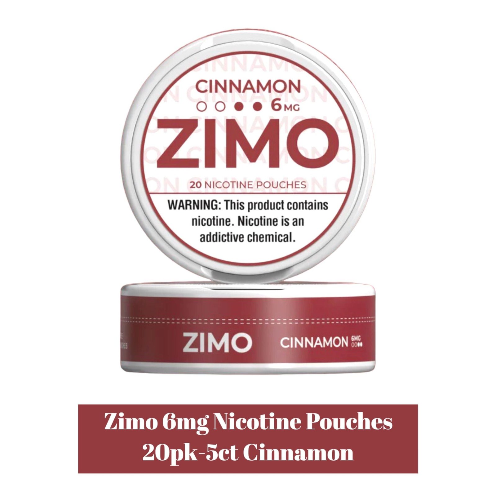 Zimo 6mg Nicotine Pouches 20pk -5ct - Image 6