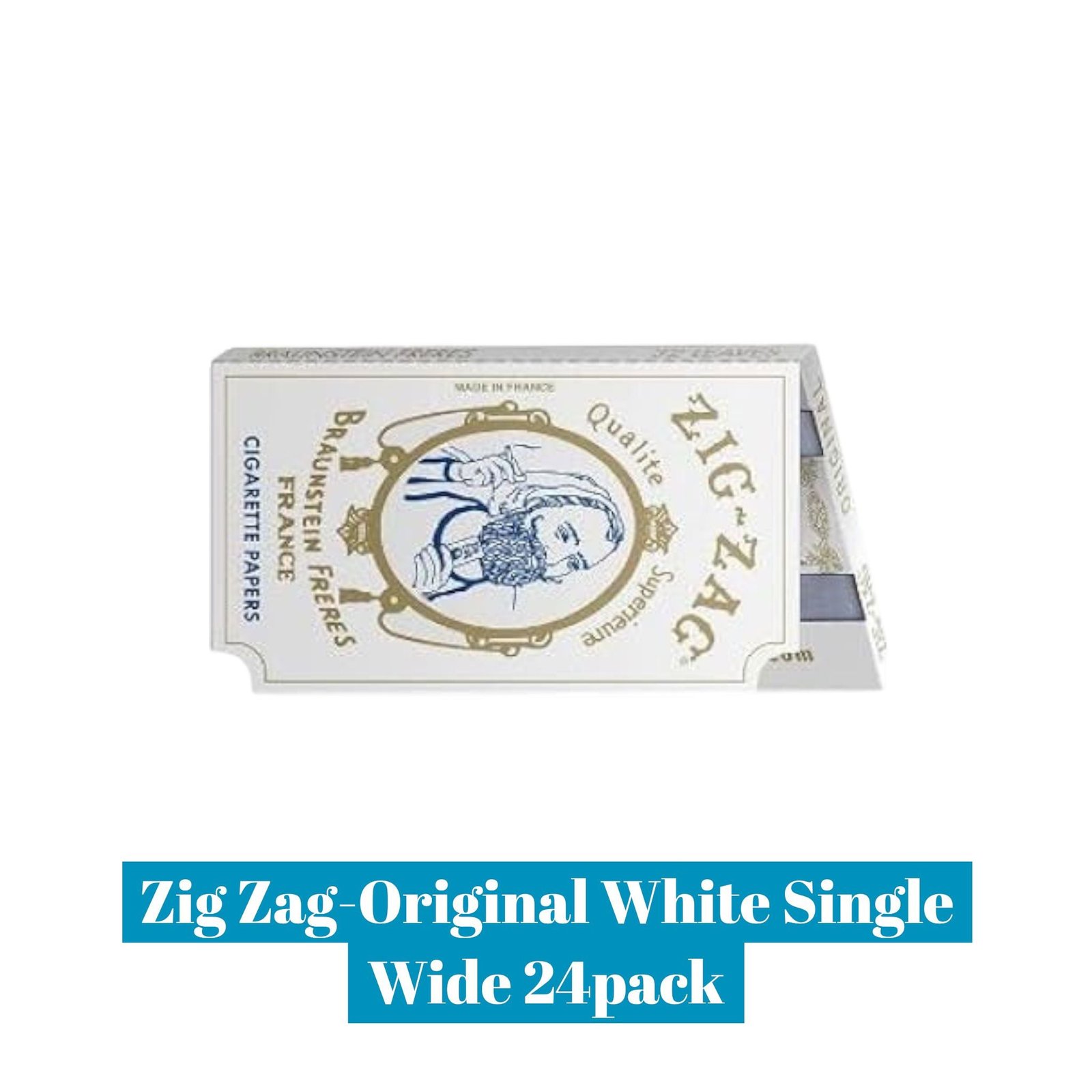 Zig Zag Original White Single Wide-24pack - Image 2